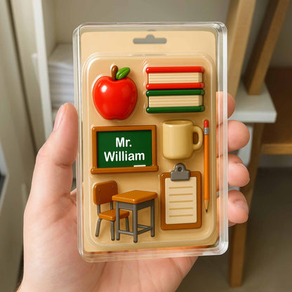 Perfect Gift For Teachers To Organize Desk Essentials, Apple and Clipboard