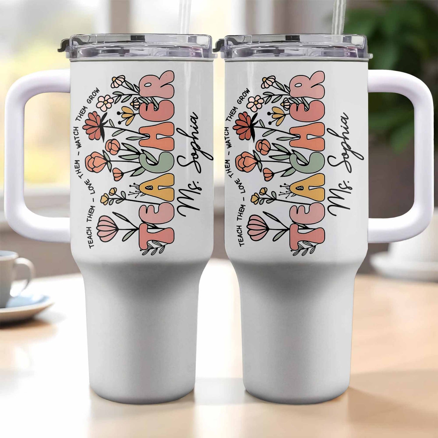 Teach Them Love Them Watch Them Grow With Flowers