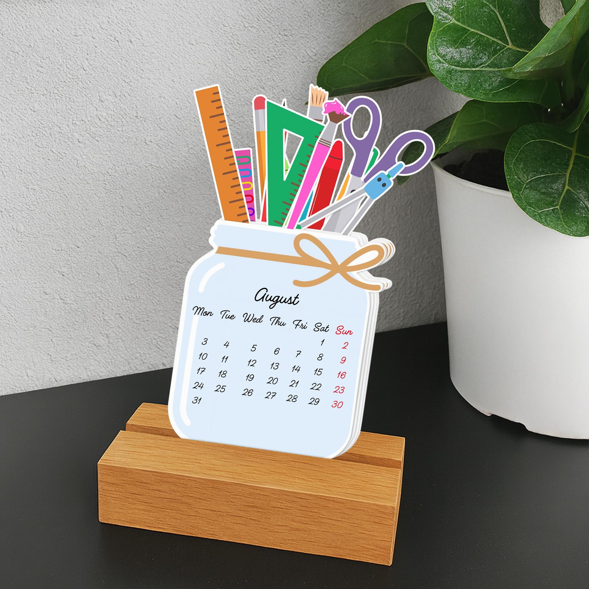 Brighten Your Year With Creativity, Art Supplies Theme