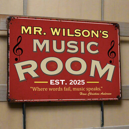 Where Words Fail, Music Speaks, Musical Notes