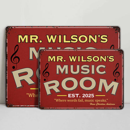 Where Words Fail, Music Speaks, Musical Notes