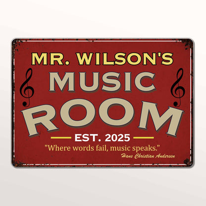 Where Words Fail, Music Speaks, Musical Notes
