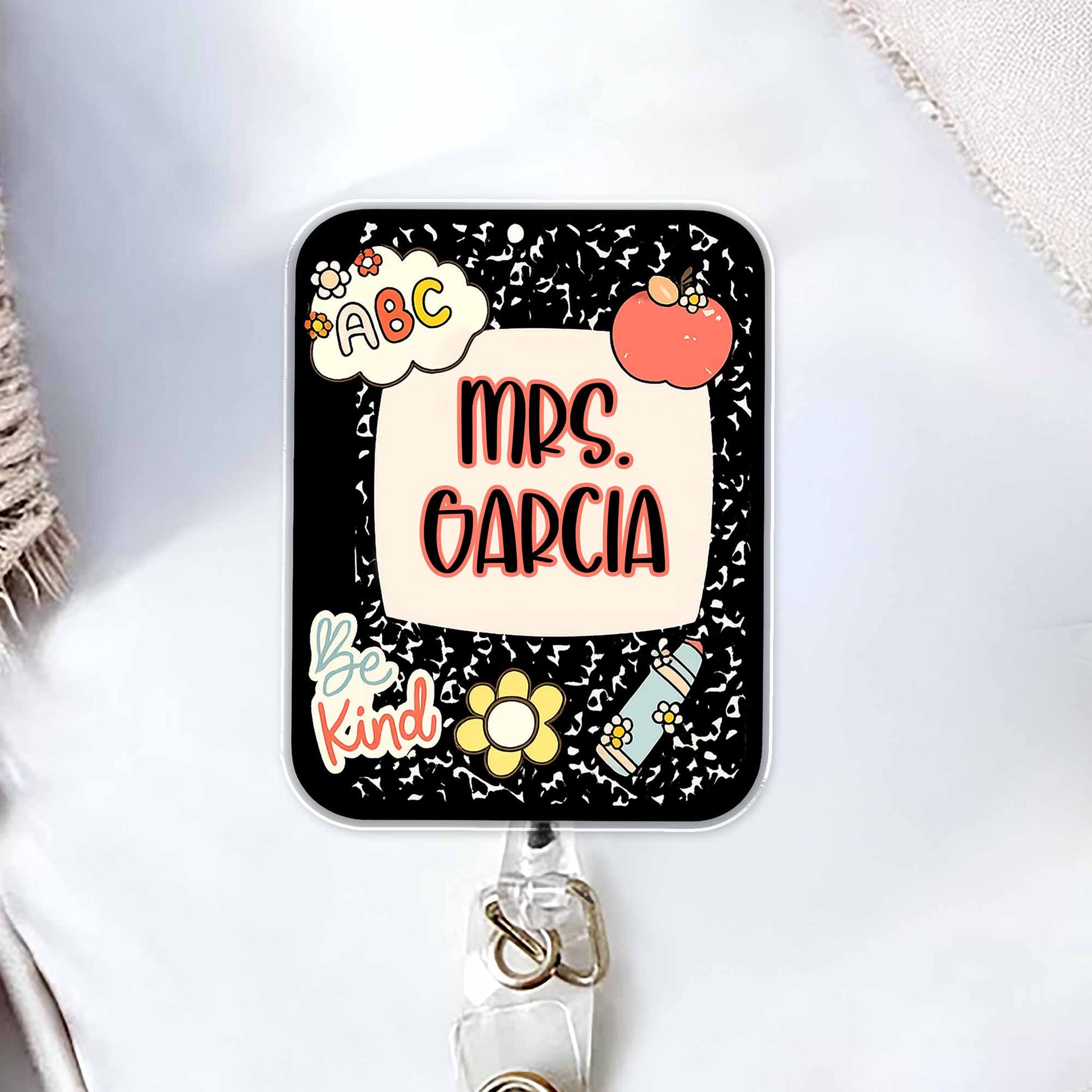 Customize With Your Own Special Message Decorated With Hearts And Flowers