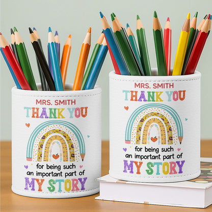 Thank You For Being Part Of My Story Rainbow