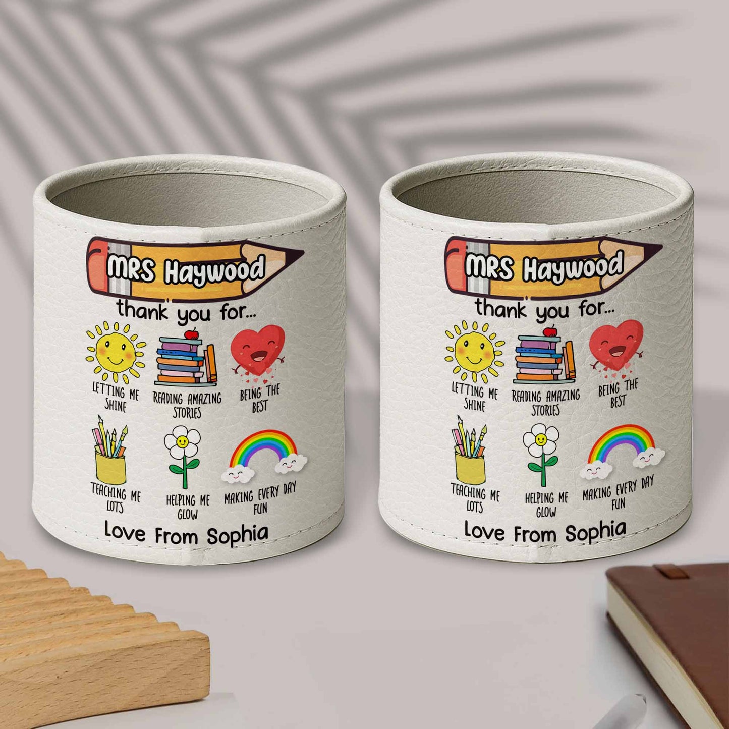 Thank You For Being The Best Teacher Sun, Books, Heart, Rainbow, Flower