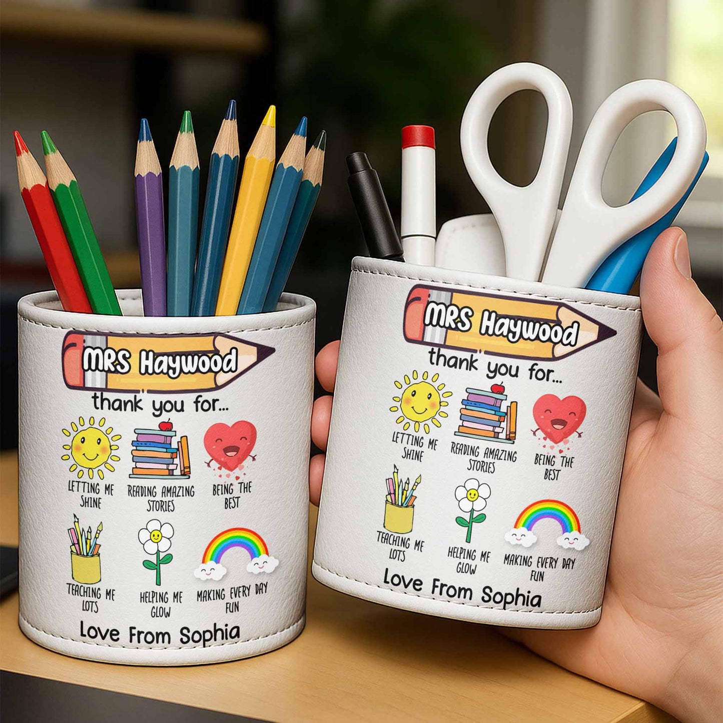 Thank You For Being The Best Teacher Sun, Books, Heart, Rainbow, Flower