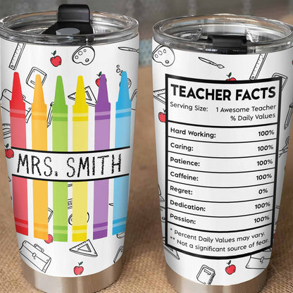 To Mrs. Smith, Crayons And School Supplies Inspiration