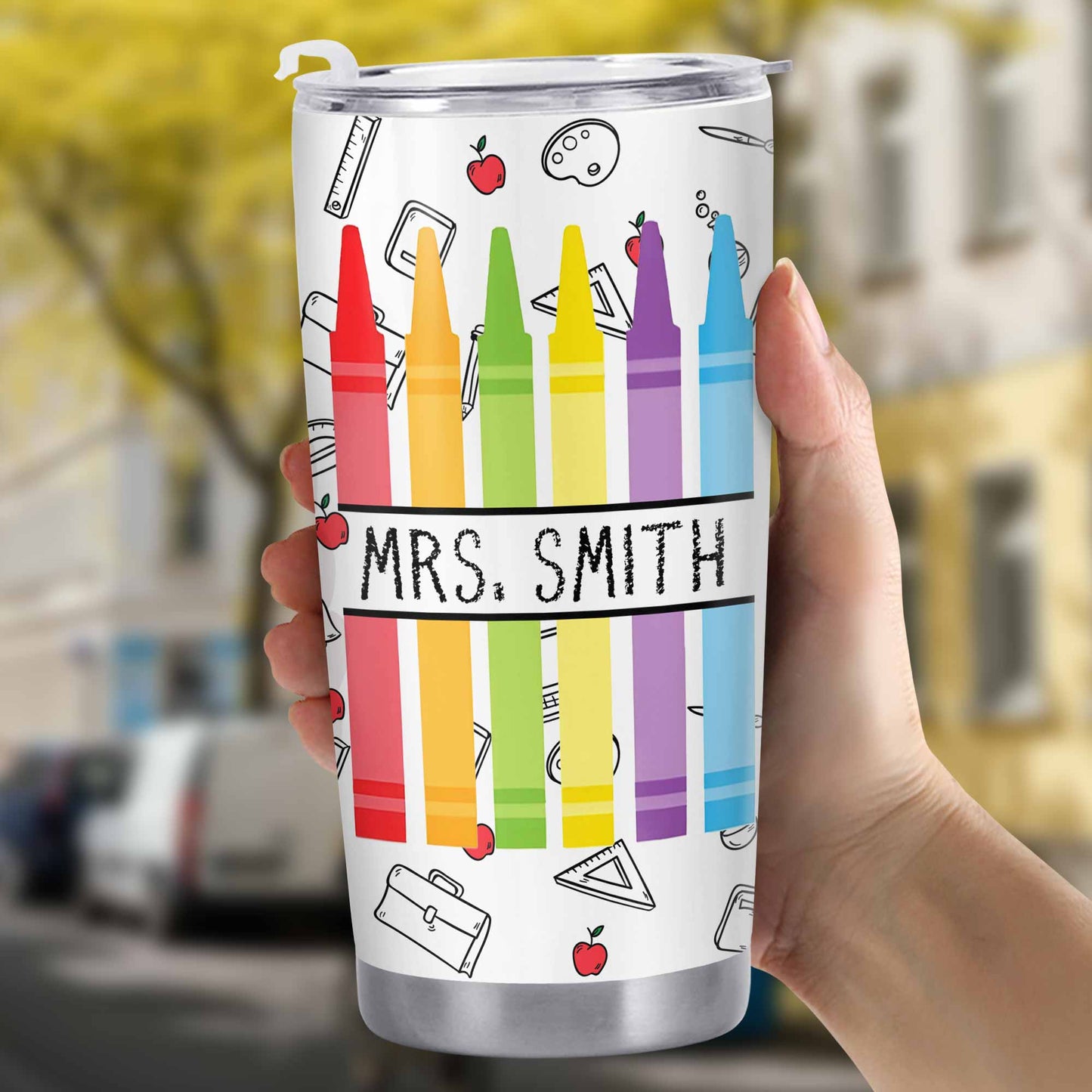 To Mrs. Smith, Crayons And School Supplies Inspiration