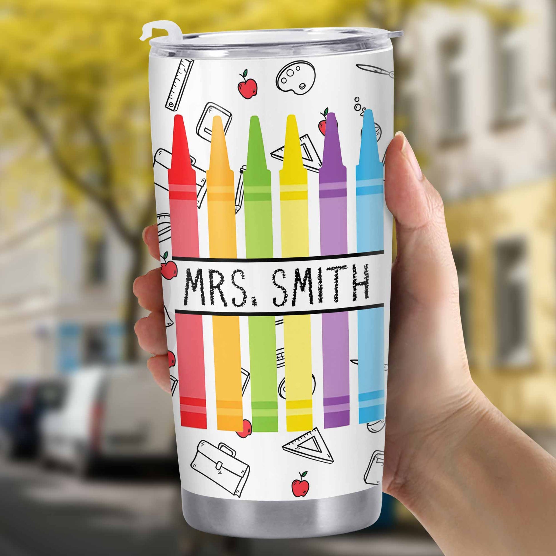 To Mrs. Smith, Crayons And School Supplies Inspiration