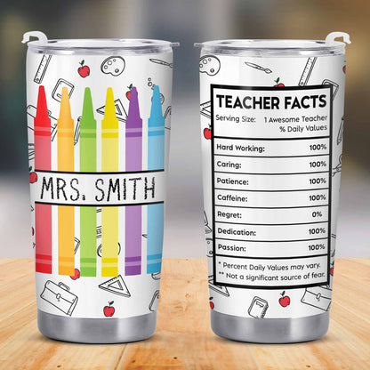 To Mrs. Smith, Crayons And School Supplies Inspiration