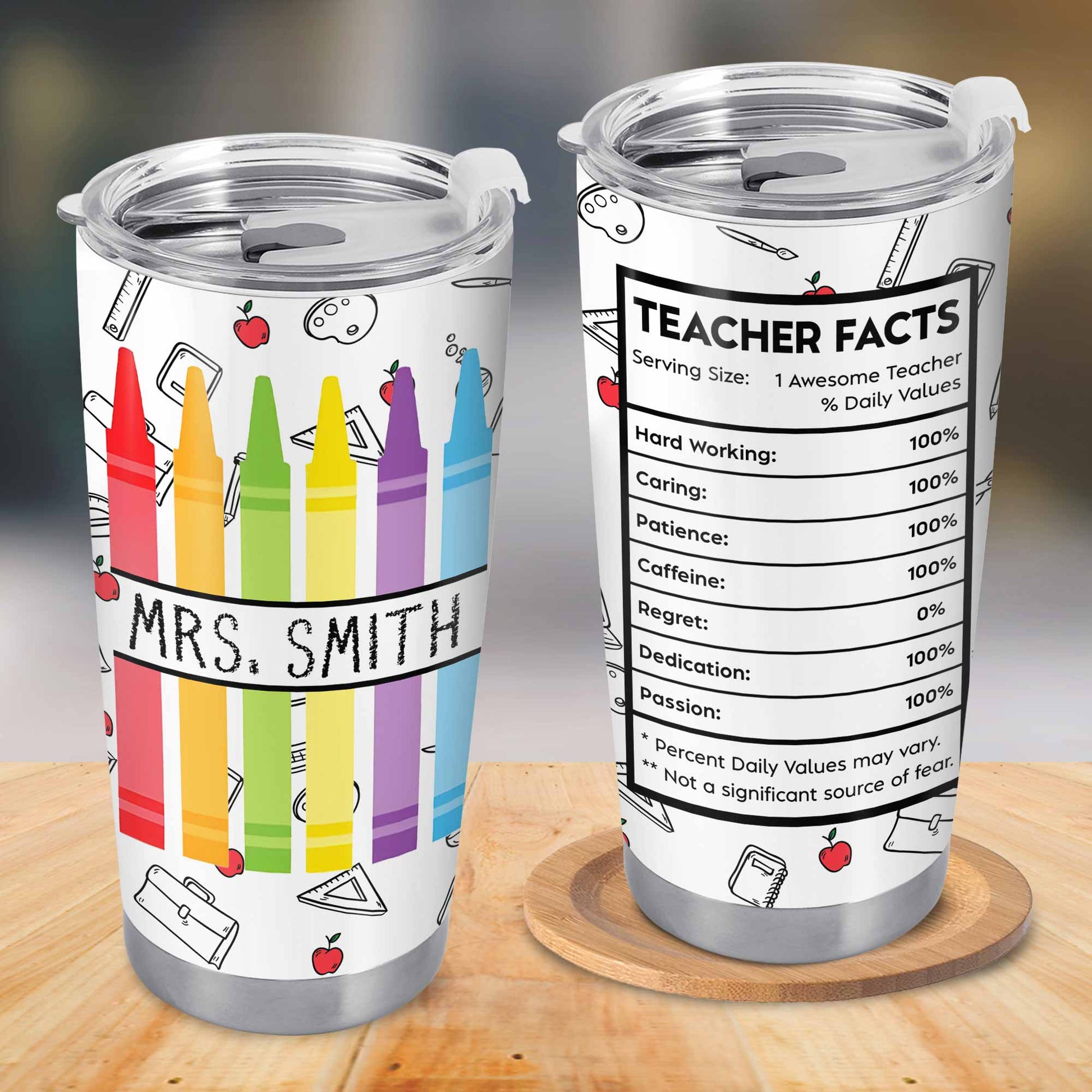 To Mrs. Smith, Crayons And School Supplies Inspiration