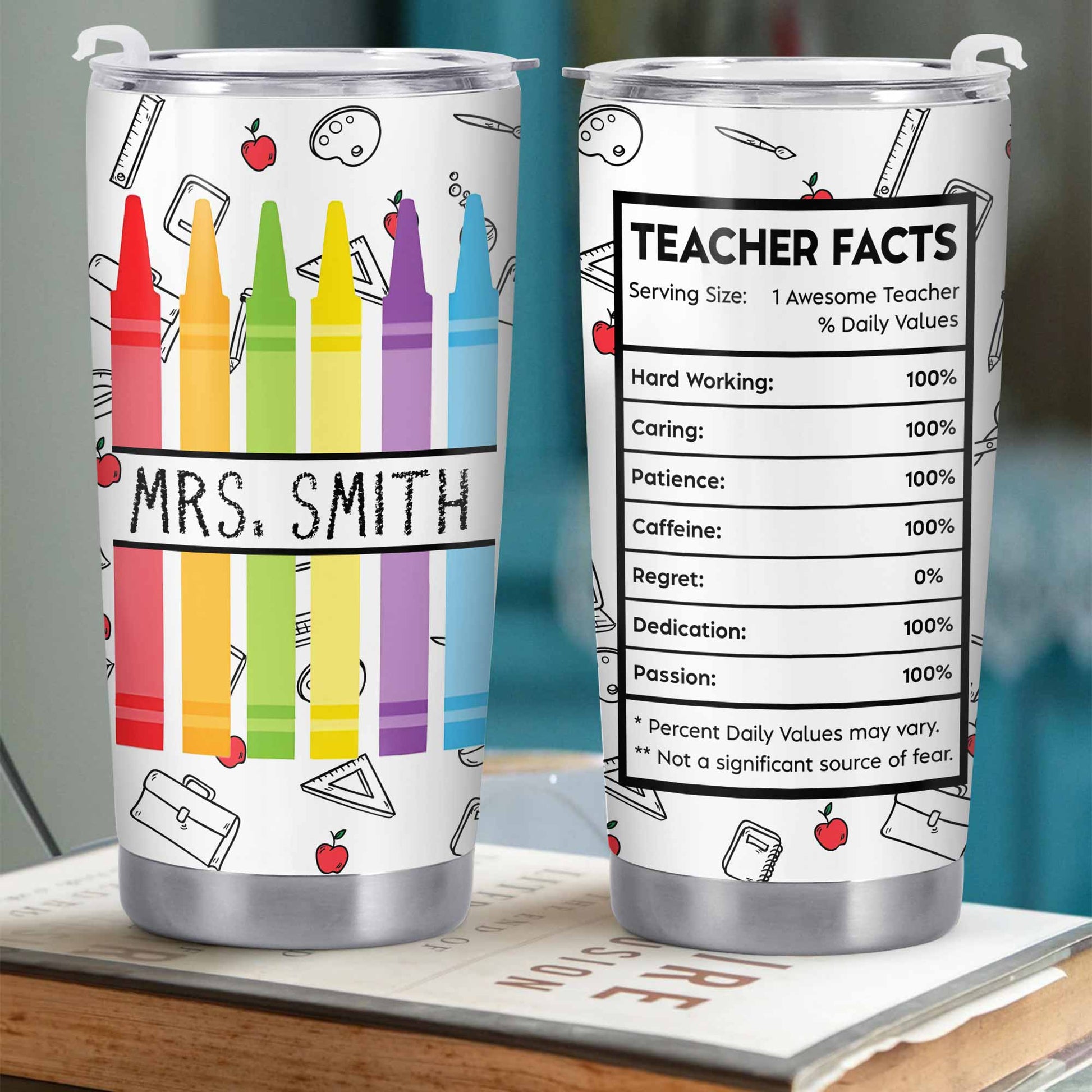 To Mrs. Smith, Crayons And School Supplies Inspiration