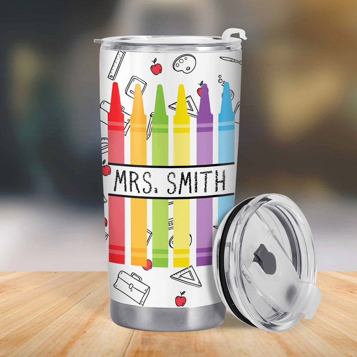 To Mrs. Smith, Crayons And School Supplies Inspiration