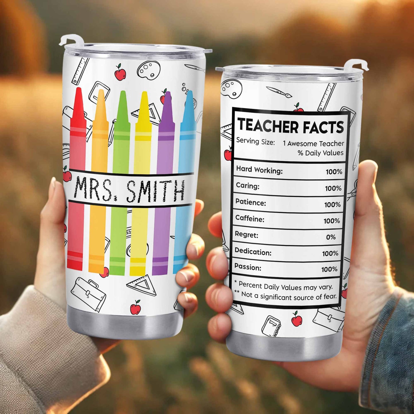 To Mrs. Smith, Crayons And School Supplies Inspiration