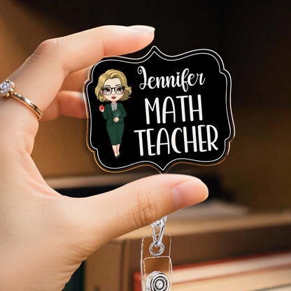 Math Teacher, Cartoon Character