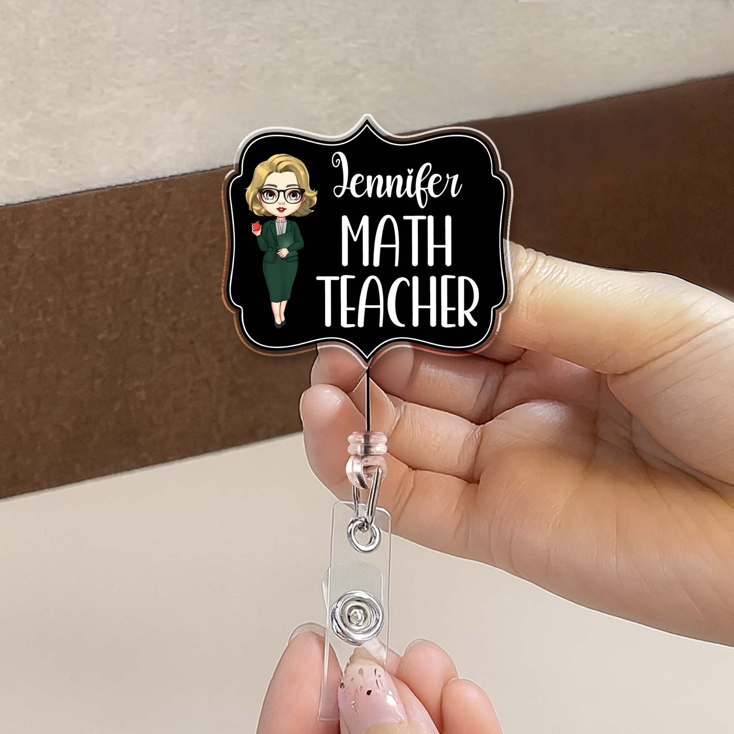 Math Teacher, Cartoon Character