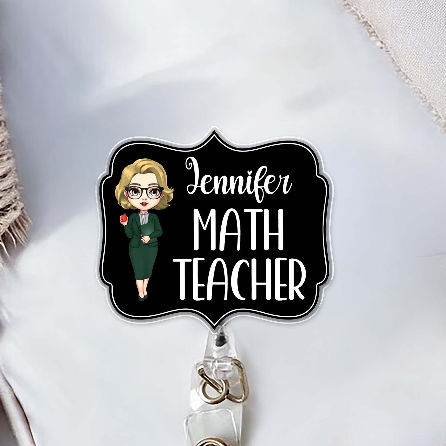 Math Teacher, Cartoon Character