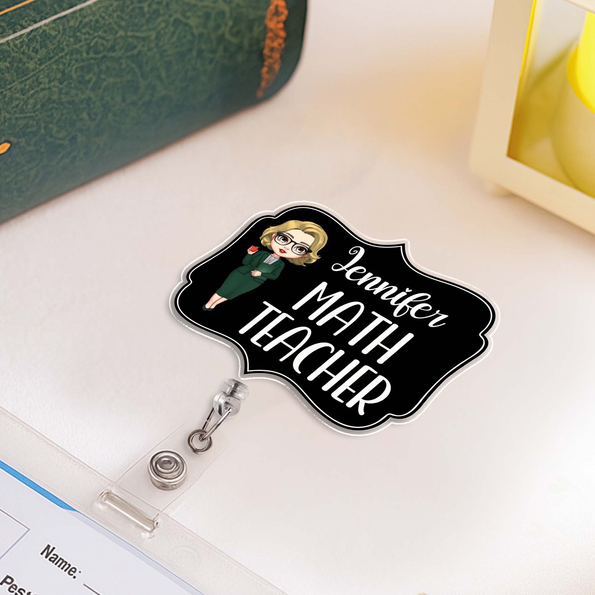 Math Teacher, Cartoon Character