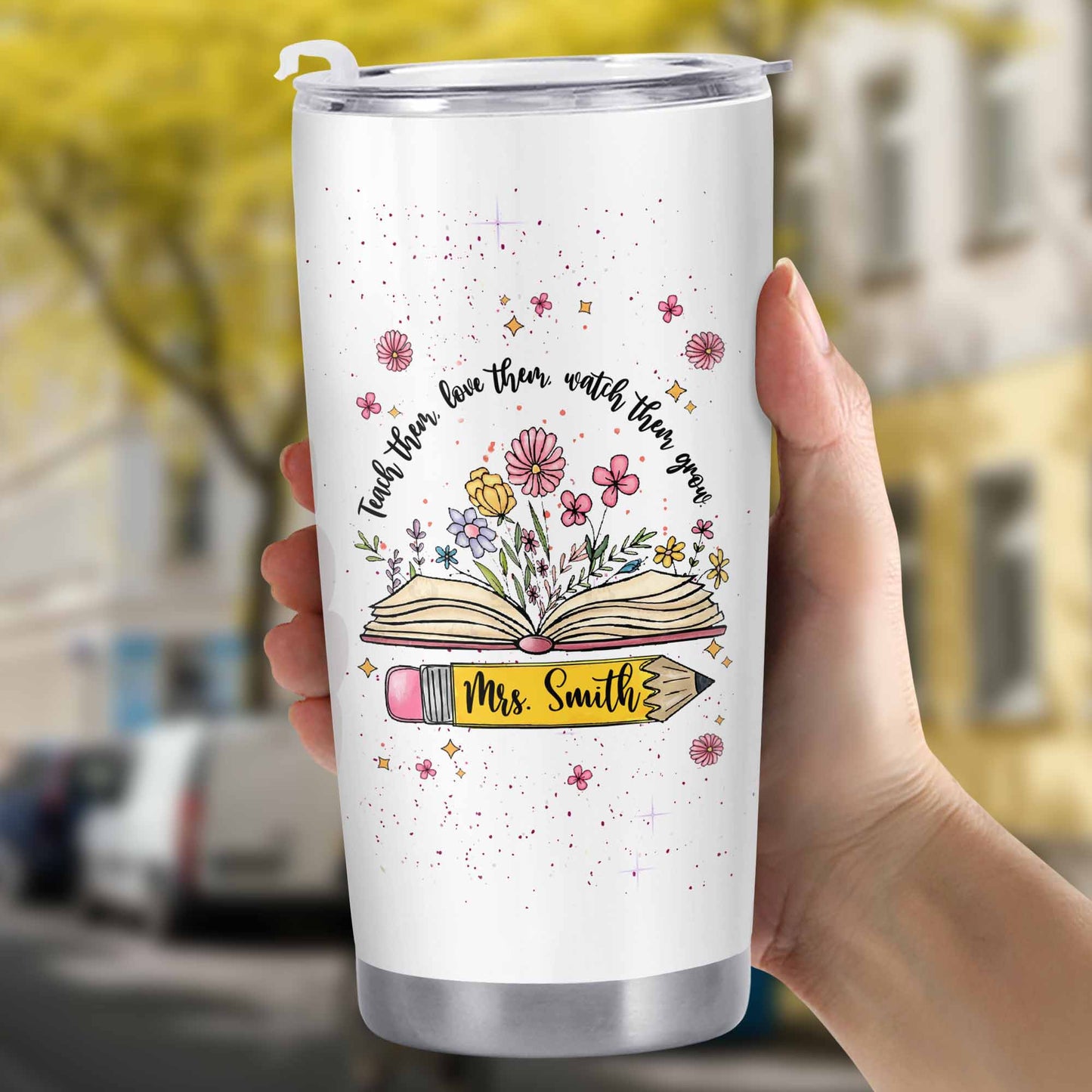 Teach Them Love Them Watch Them Grow With Flowers And Books