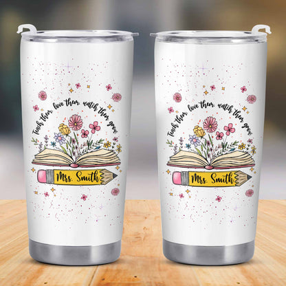 Teach Them Love Them Watch Them Grow With Flowers And Books