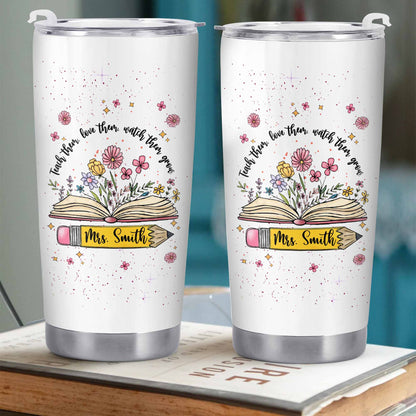 Teach Them Love Them Watch Them Grow With Flowers And Books