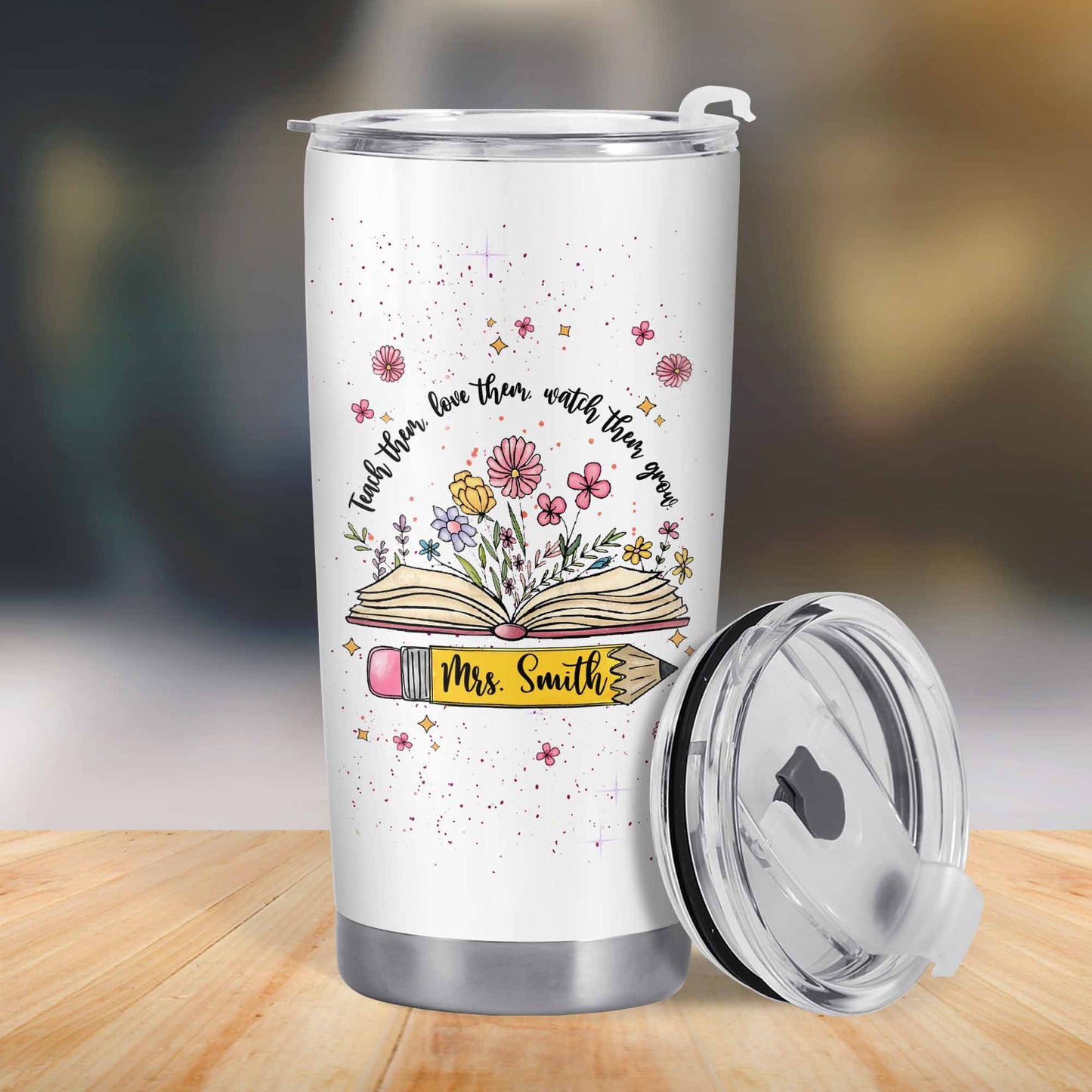 Teach Them Love Them Watch Them Grow With Flowers And Books