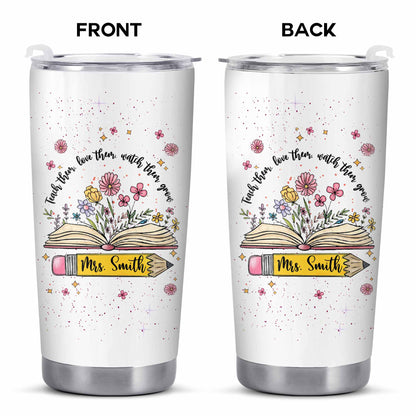 Teach Them Love Them Watch Them Grow With Flowers And Books