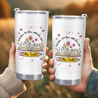 Teach Them Love Them Watch Them Grow With Flowers And Books