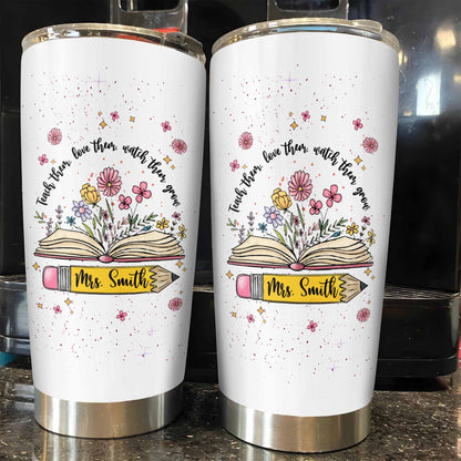 Teach Them Love Them Watch Them Grow With Flowers And Books