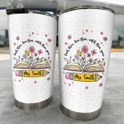 Teach Them Love Them Watch Them Grow With Flowers And Books