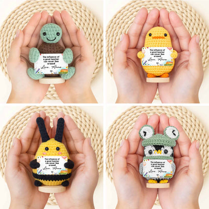 The Influence Of A Good Teacher, Crochet Animals