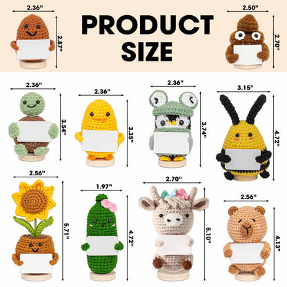 The Influence Of A Good Teacher, Crochet Animals