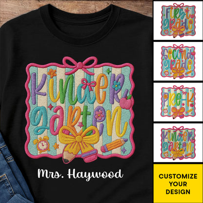 Customize Your Design With Pencil, Apple, And Clock