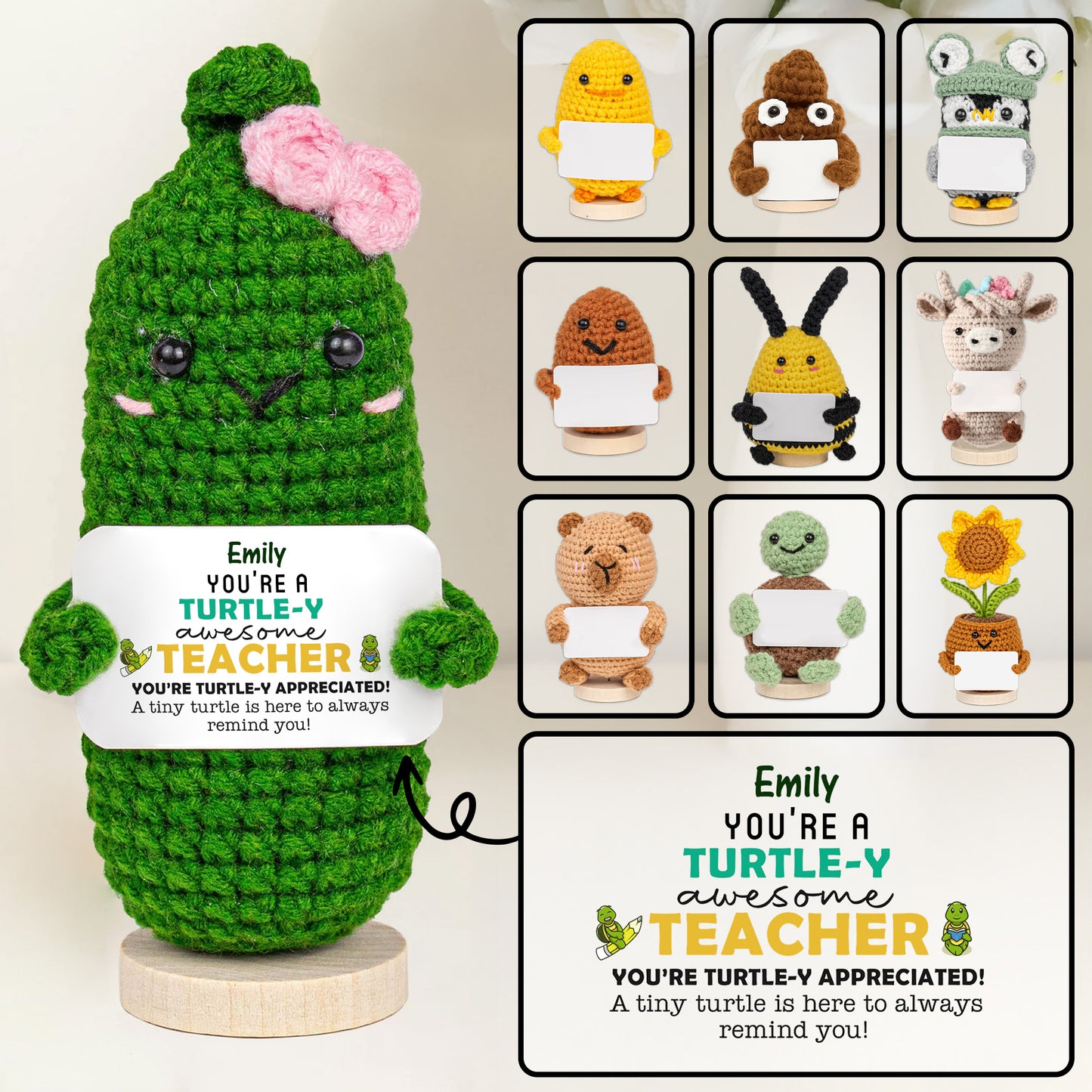 You're A Turtle-Ly Teacherific Teacher, Turtles And Sunflower