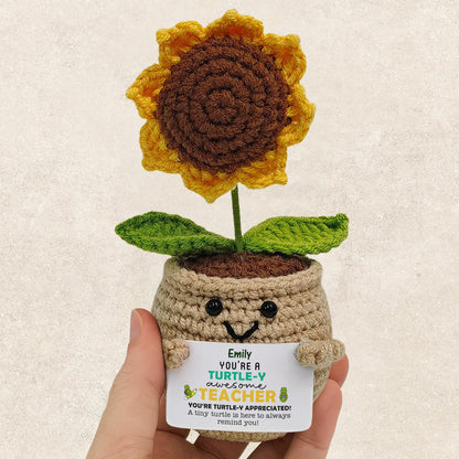 You're A Turtle-Ly Teacherific Teacher, Turtles And Sunflower