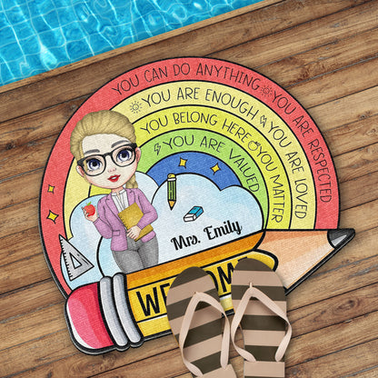 You Can Do Anything, Rainbow, Apple, Books, Welcome Mat