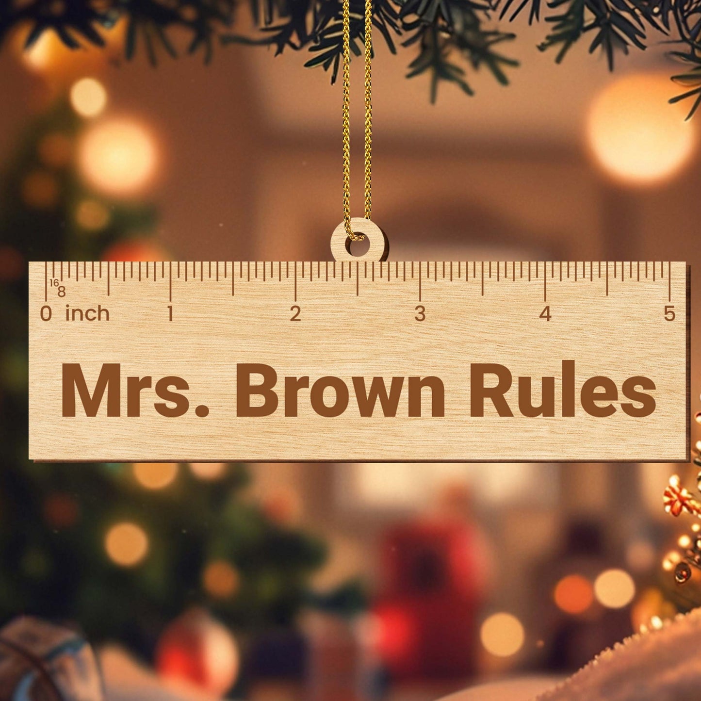 Mrs. Brown Rules Ruler Design