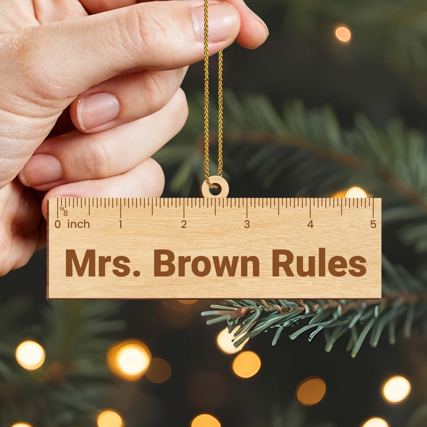 Mrs. Brown Rules Ruler Design