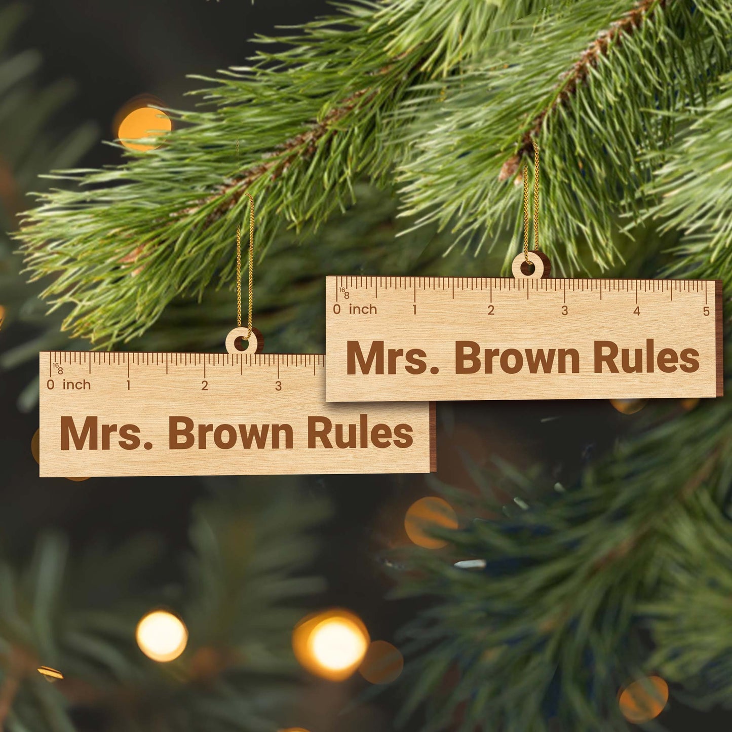 Mrs. Brown Rules Ruler Design