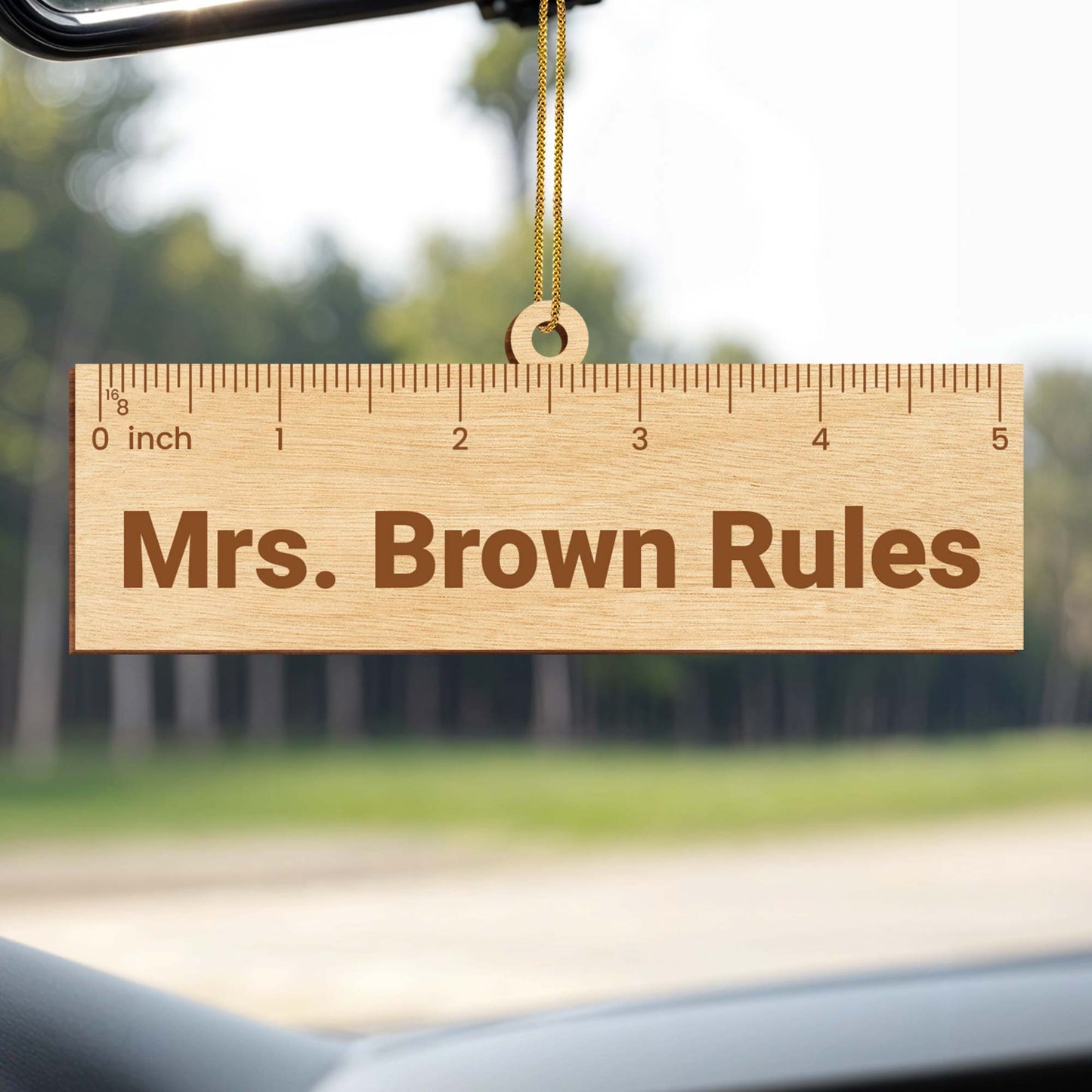 Mrs. Brown Rules Ruler Design