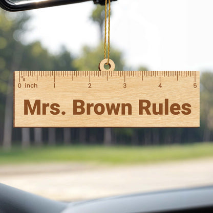 Mrs. Brown Rules Ruler Design