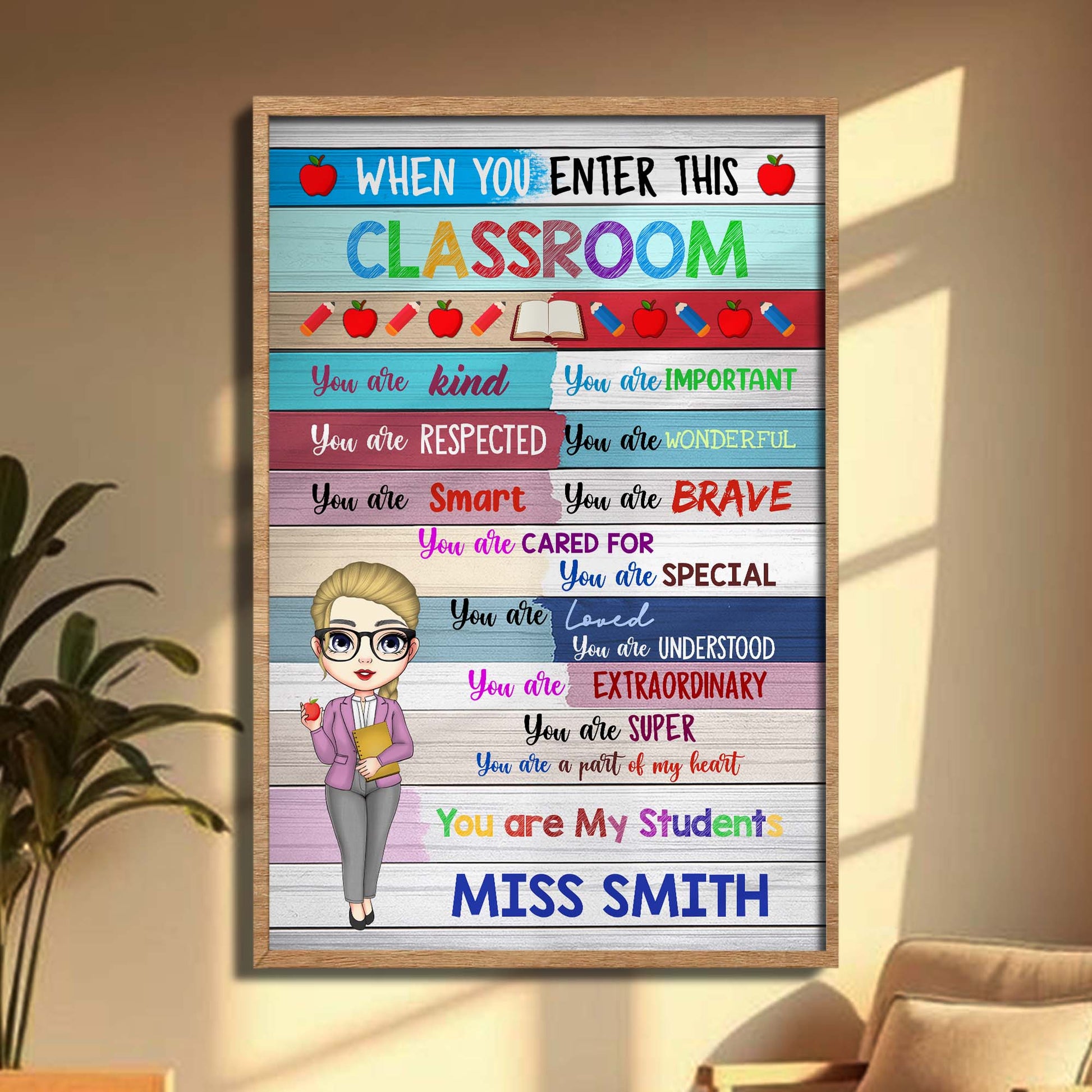 When You Enter This Classroom, You Are Kind, Classroom Rules