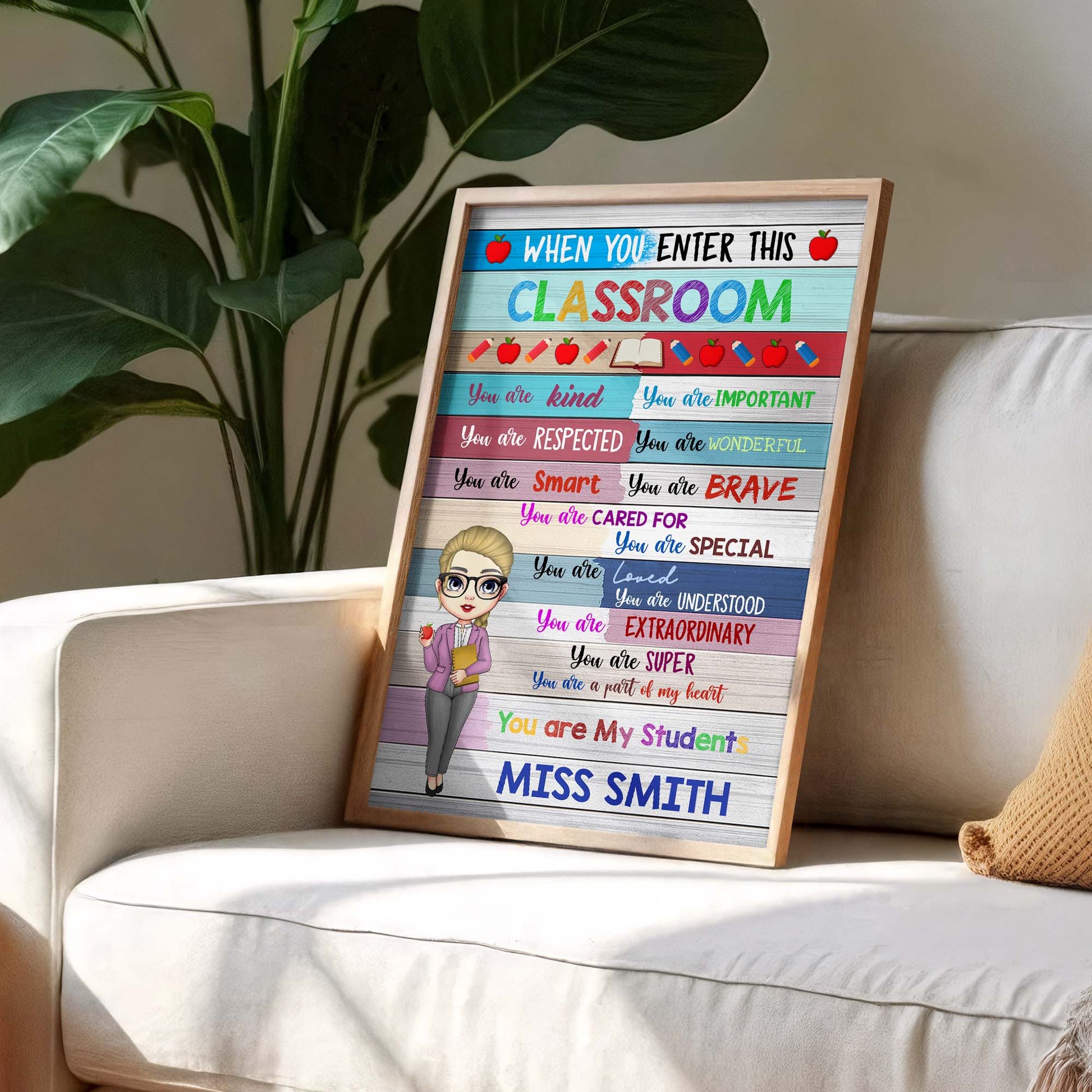 When You Enter This Classroom, You Are Kind, Classroom Rules