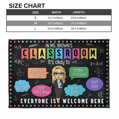 In Ms. Brown's Classroom Everyone Is Welcome