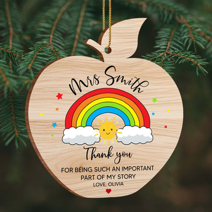 Thank You For Being An Important Part Of My Story