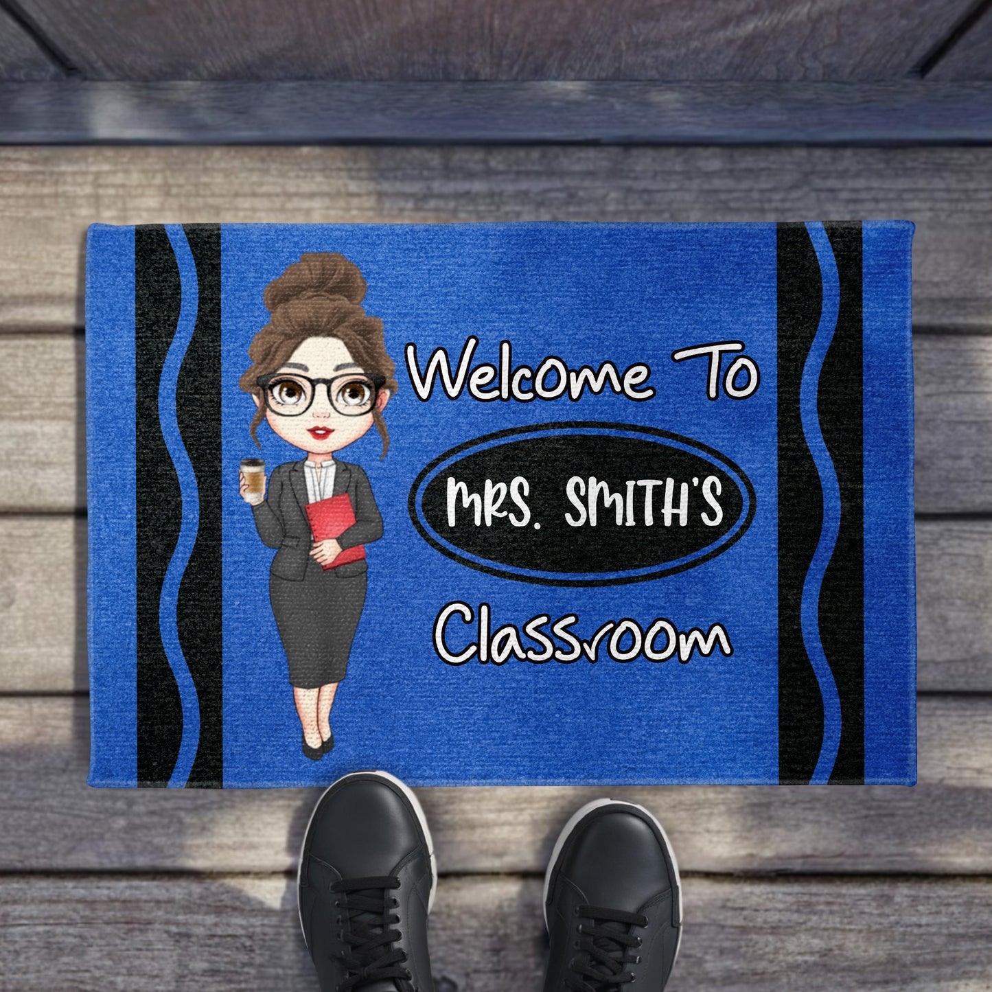 Welcome To Mrs. Smith's Classroom Teacher Doormat