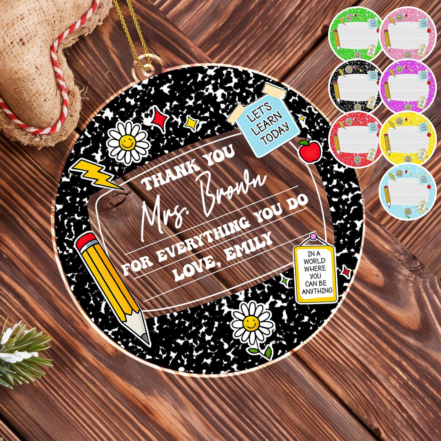 Thank You For Everything You Do, Teacher Appreciation Gift