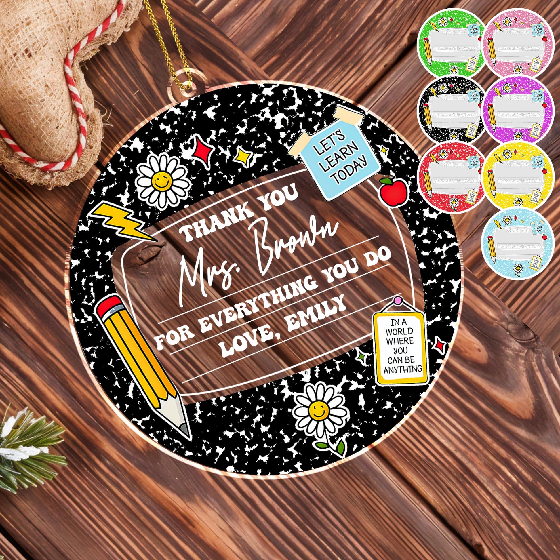 Thank You For Everything You Do, Teacher Appreciation Gift