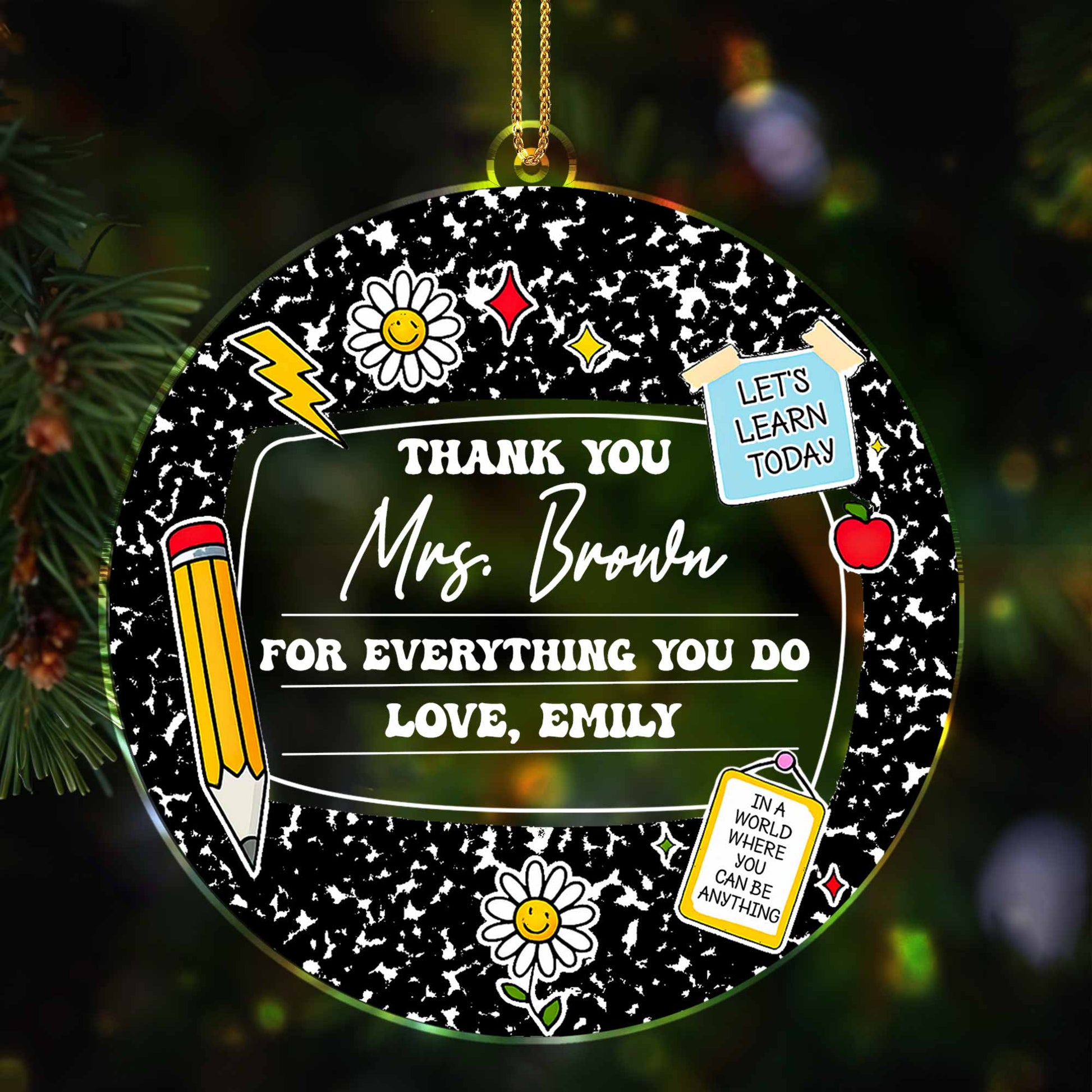 Thank You For Everything You Do, Teacher Appreciation Gift