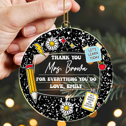 Thank You For Everything You Do, Teacher Appreciation Gift